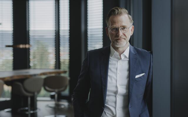 Ingo Hofmann, CEO der Merkur Versicherung , präsentiert das neue Angebot. | Foto: Marija Kanizaj 