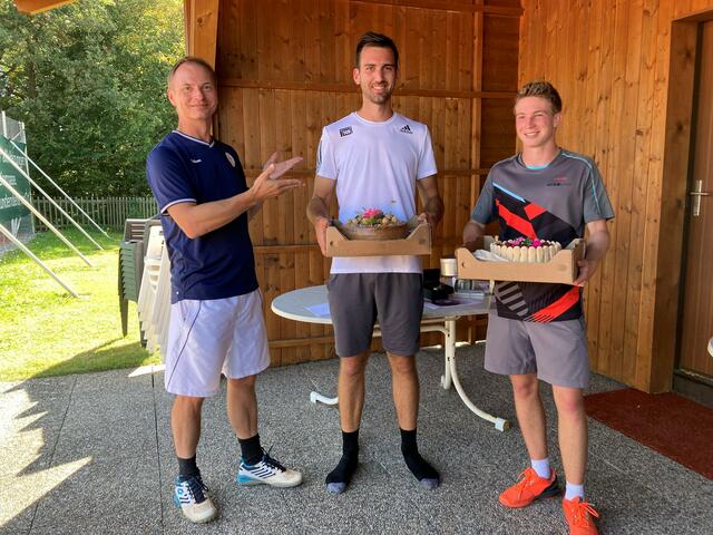 Organisator Erwin Unterauer, Daniel Traxler, Felix Durstberger. | Foto: Erwin Unterauer