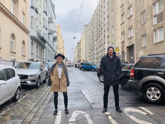 Die Grünen der Wieden und Margareten setzten sich dafür ein, dass die Blechturmgasse grüner, kühler und fußgängerfreundlicher wird.  | Foto: Barbara Schuster