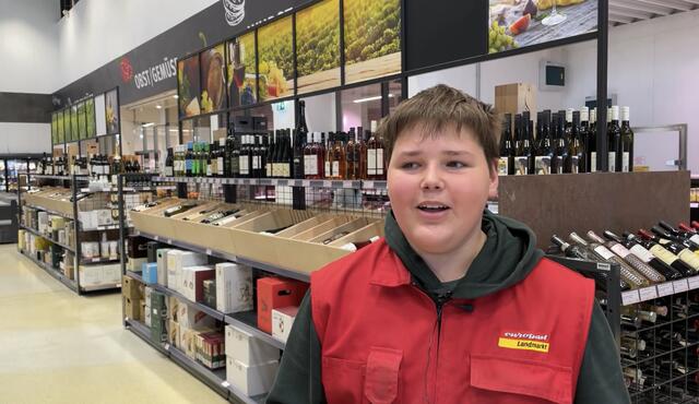 Kilian macht eine Lehre zum Betriebslogistiker | Foto: Hollinger