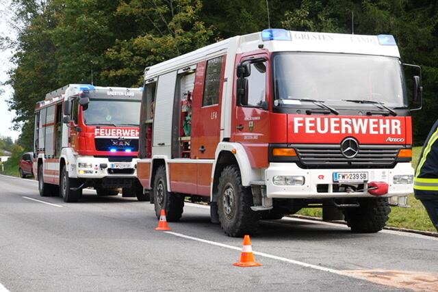 Kollision in Schadneramt: Zum Glück wurde niemand verletzt.