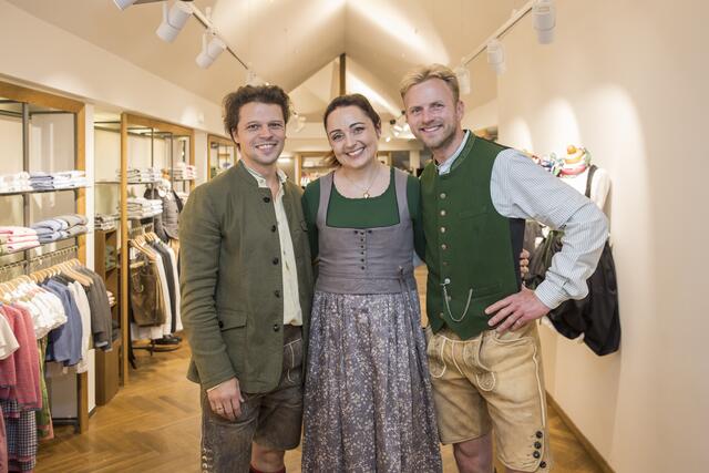 Gastronomen Karl und Lydia Maderthaner (Wirtshauskuchl), Tänzer und Moderator Willi Gabalier | Foto: Christian Leopold