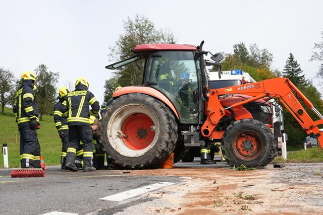 Kollision in Schadneramt: Zum Glück wurde niemand verletzt.