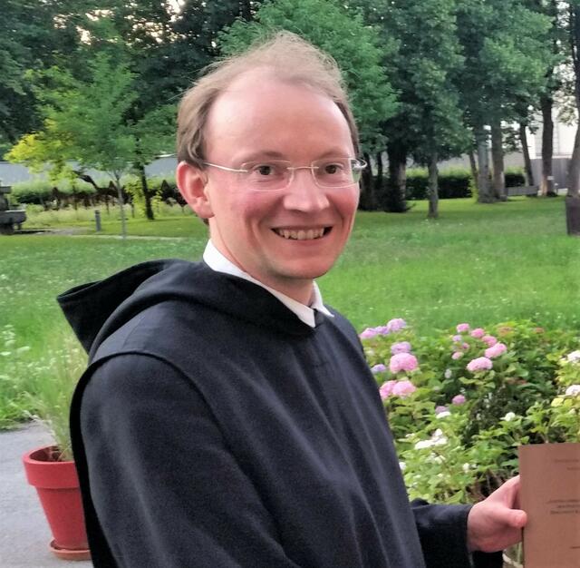 Frater Anselm Demattio studiert derzeit Liturgie in Sant’Anselmo an der Hochschule der Benediktiner in Rom. | Foto: Stift Kremsmünster