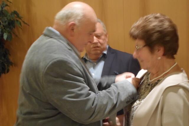 Marianne Hahn wurde aufgrund ihrer großen Verdienste zur Ehrenobfrau ernannt. | Foto: ÖSB Burgenland