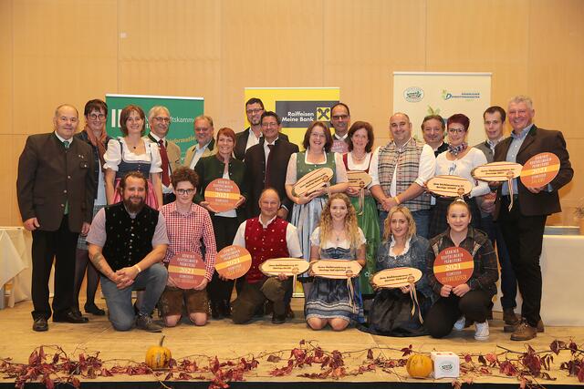 Die Kärntner Landessieger in der Kategorie Rohpökelwaren | Foto: DV Verband/Kampitsch