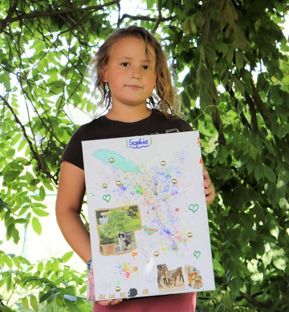 Sophia entführt uns in eine Fantasiewelt | Foto: Lara Stathopoulos