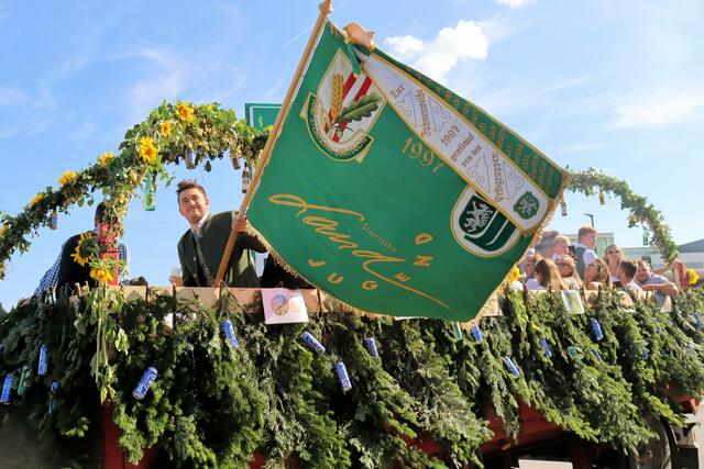 14 Erntewägen hatten die Landjugendgruppen des Bezirks Voitsberg kreiert. | Foto: Cescutti