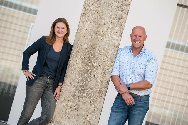 Marlene Svazek (Landesparteiobfrau FPÖ Salzburg) und Eduard Egger (geschäftsführender Bezirksobmann der FPÖ im Lungau). | Foto: Dom Kamper