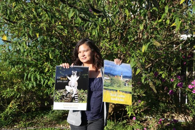Kalender zu konzipieren macht Amateurfotografin Alexandra Brandstetter Freude: Für 2022 gibt es einen neuen Gunskirchen-Kalender sowie einen Tierporträt-Kalender.
 | Foto: Alexandra Brandstetter