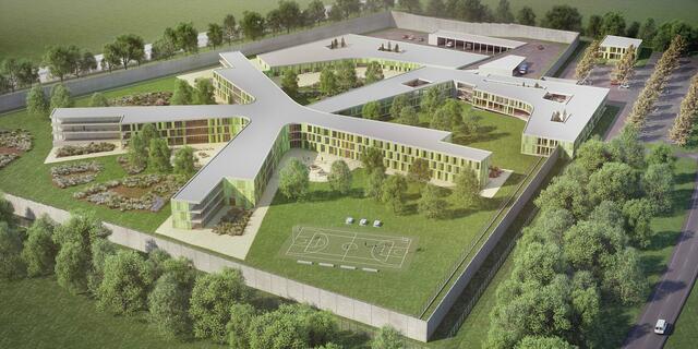 Um 100 Millionen Euro wird in Klagenfurt eine neue Justizanstalt gebaut - allerdings verschiebt sich nun der geplante Baustart um ein Jahr auf 2023 und damit auch die Fertigstellung auf Mitte 2026