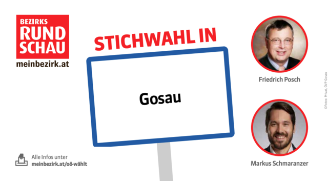 Heute wählt die Gemeinde Gosau den Bürgermeister in einer Stichwahl. | Foto: Grafik/BRS