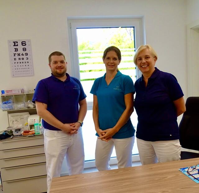 Das Ärzteteam des Primärversogungszentrum in Saalfelden. Vlnr.: Dr. Seiler, Dr. Grundner und Dr. Vockner. | Foto: Sarah Braun