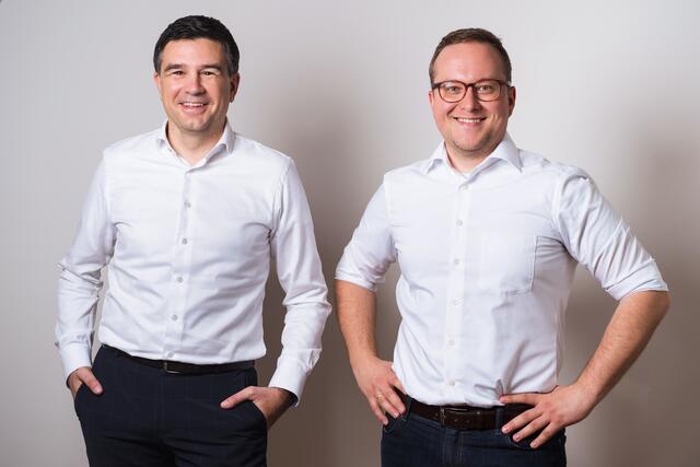 Masterminds hinter Invenium: Mario Mayerthaler und Matthias Traub