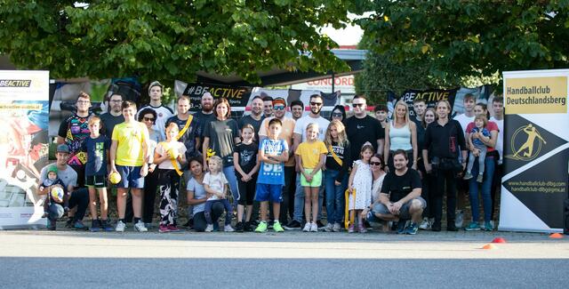 Ein cooles Team bei der "Be Active Night" des HC Jufa Deutschlandsberg | Foto: KK
