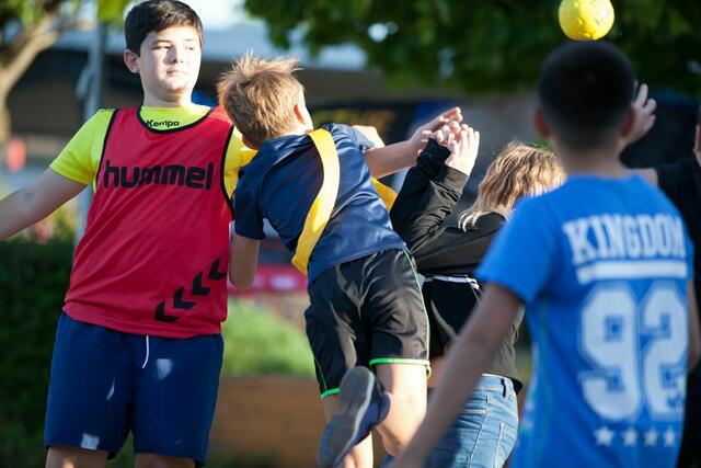 Was ist Streetball? Hier war es bei der "Be Active Night" | Foto: KK