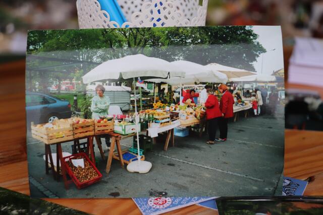 Foto vom Bauernmarkt einst ...  | Foto: Edith Ertl