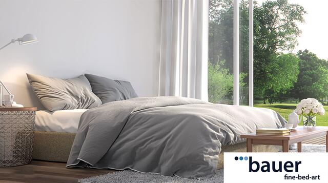 Von Lattenrosten bis hin zu Kissen bietet bauer fine-bed-art alles, was man braucht, um gut zu schlafen.