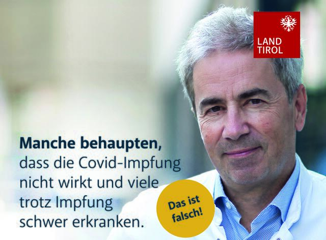 Konkret werden sieben verschiedene Behauptungen rund um die Covid-Impfungen aufgearbeitet. | Foto: Land Tirol