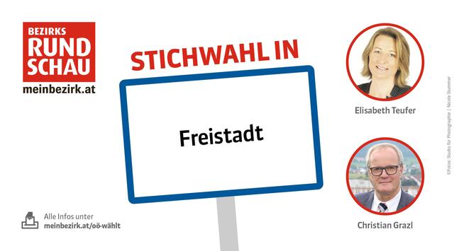 Heute wählt die Gemeinde Freistadt den Bürgermeister in einer Stichwahl.