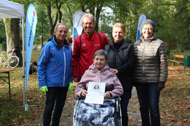 Robert Mayerhofer, Walter Kloimwieder, Petra Klim, Helga Dapprich und Hermine Kloimwieder