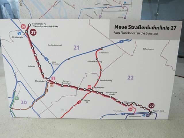 Von Aspern Nord bis nach Strebersdorf mit der Linie 27. | Foto: Sabine Krammer