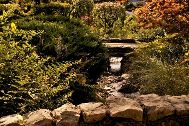 Blick vom oberen Teil des Setagayaparks