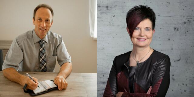 Albert Stürmer und Elisabeth Höfler konnten sich bei der Stichwahl durchsetzen. | Foto: Fotos: privat, Mathe