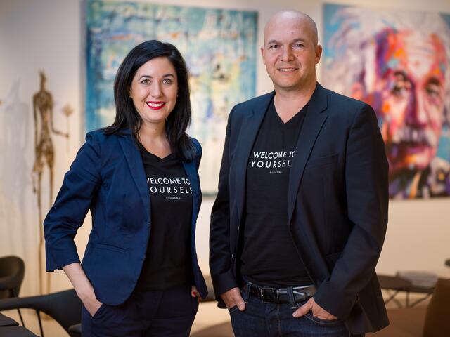 Die beiden Chief Operation Manager: Julia Ganglbauer, Produktentwicklung und Marketing und Stefan Klinglmair, verantwortlich für den Vertrieb. | Foto: Biogena