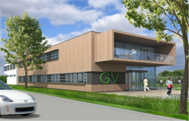 Im Frühsommer 2022 wird auch der zweite Bauabschnitt beendet und das Bürogebäude des GV Krems fertiggestellt sein.