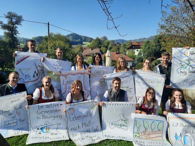 13 tolle Projekte wurden im Zuge der aufZAQ-zertifizierten Ausbildung umgesetzt. | Foto: Landjugend Oberösterreich 