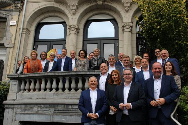 LAbg. beim Besuch des Burgenländischen Verbindungsbüros | Foto: Büro Landtagspräsidentin