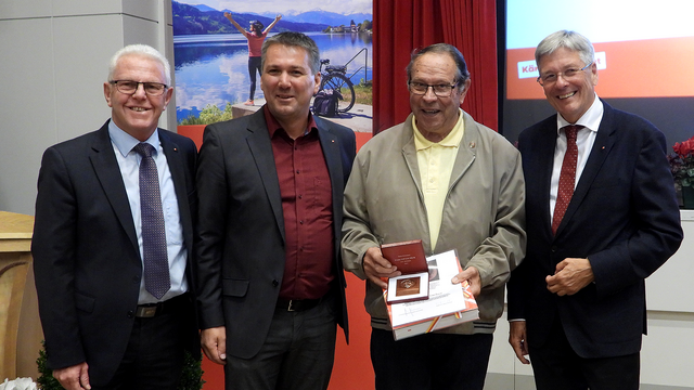 Alfred Tiefnig, Andreas Unterrieder, Franz Ottacher, Peter Kaiser
