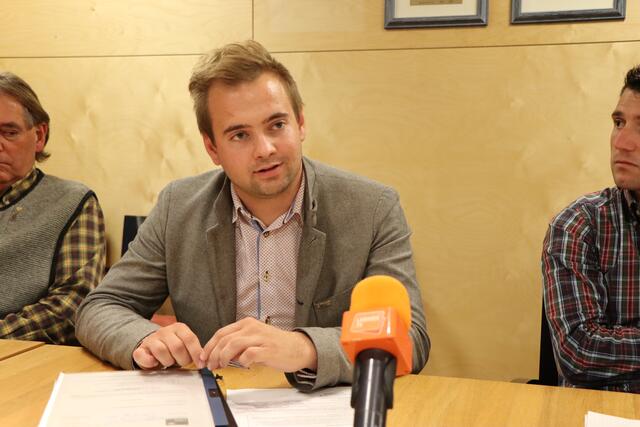 Der Zammer Bgm. Dominik Traxl. | Foto: Othmar Kolp