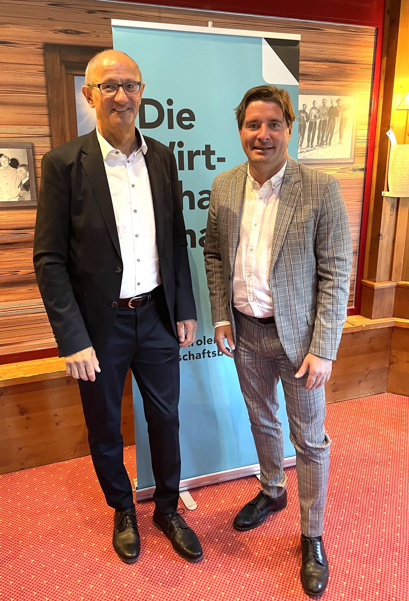 Wirtschaftsbund Kitzbühel Unternehmertalk mit LR Anton Mattle in