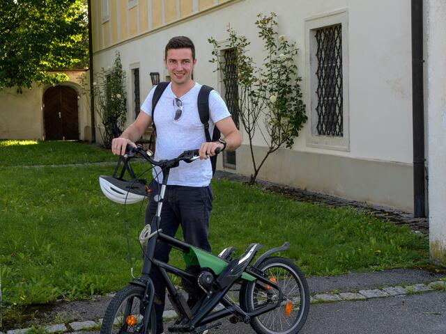 Lukas Schützenhofer ist Manager der Klima- und Energiemodellregion mit Sitz in Steinbach an der Steyr. | Foto: Klima- &amp; Energiemodellregion