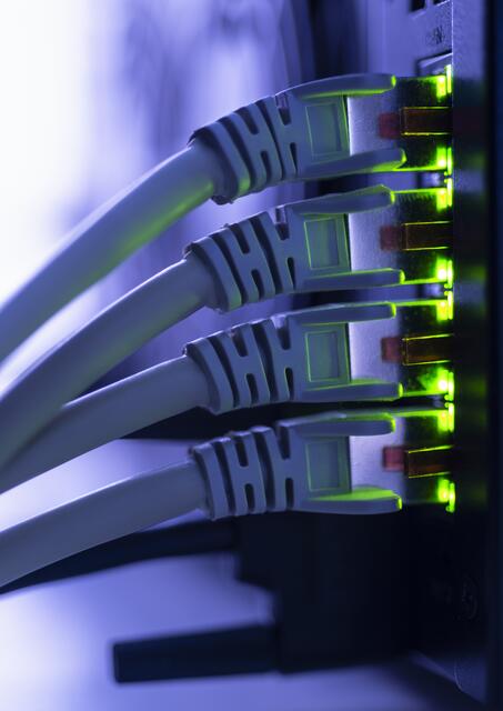 Das Datennetz in Vorderhornbach ist erstklassig ausgebaut. | Foto: Symbolfoto MEV