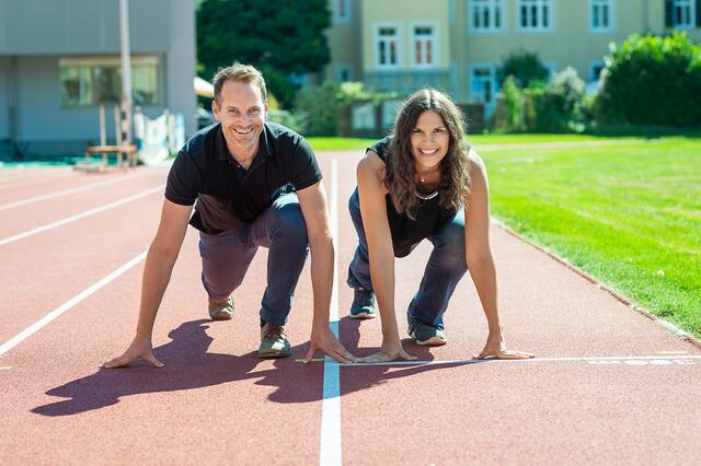 Startklar um für mehr Motivation und gesunden Lebensstil zu sorgen: Hero21-Gründer Christian und Maria Elbe | Foto: Foto Jörgler