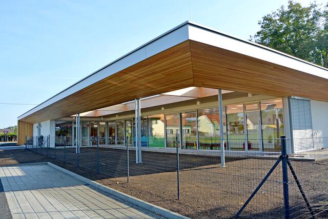 Eine neue Kinderkrippe bereichert seit Beginn dieses Schuljahres das Betreuungsangebot der Marktgemeinde Neudau.
