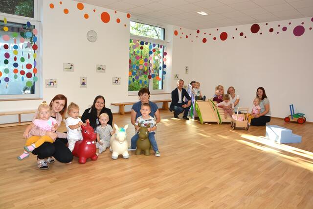 14 Kinder im Alter zwischen 0 und 3 Jahren werden dort derzeit betreut.