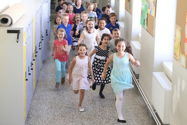 In Wien sind die meisten Kinder in die Schule zurückgekehrt.