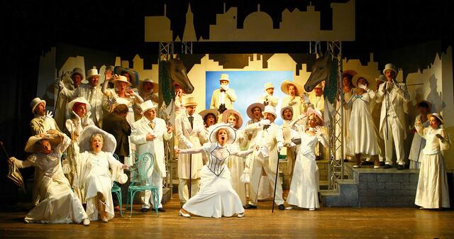 „My Fair Lady“ im Stadttheater Wels. | Foto: Freies Landestheater Bayern