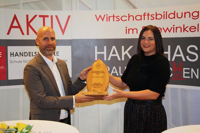 Die HAK/HAS Frauenkirchen überzeugte mit zwei Projekten für den Bio-Innovationspreis.