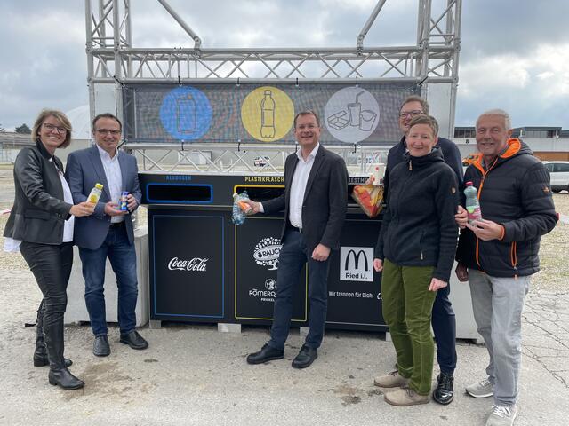 Am 13. Oktober wurde der Trash Stop am Rieder Volksfestgelände feierlich eröffnet.