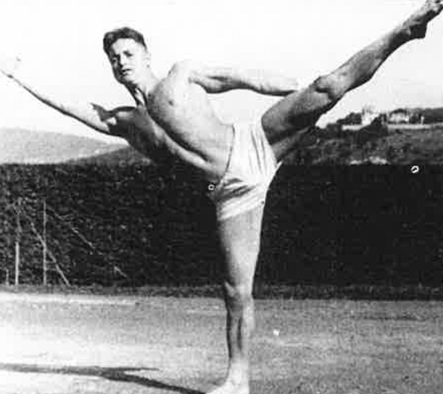 Archivbild: Erni Wister bei der WM 1950