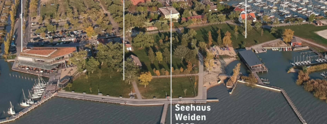 Das neue Boutique-Hotel liegt direkt am See zwischen "das Fritz", dem Seebad Weiden und der Segel- und Surfschule.