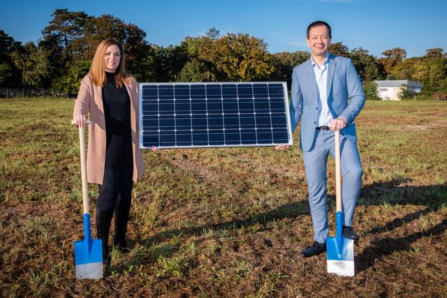 Bürger können beim Solarkraftwerk am Wiener Zentralfriedhof aktiv mitwirken. | Foto: Friedhöfe Wien/Harald Lachner