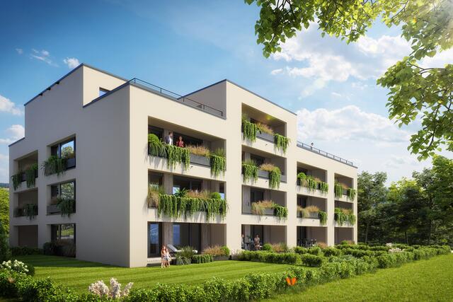 Insgesamt sollen 18 neue Wohneinheiten in der Kufsteiner Dr.-Prem-Straße entstehen.