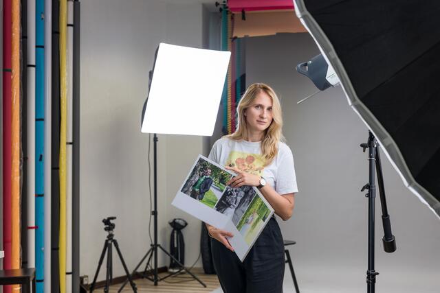 Ein Fotokatalog gibt Auskunft über ihre Werke | Foto: Martin Meieregger