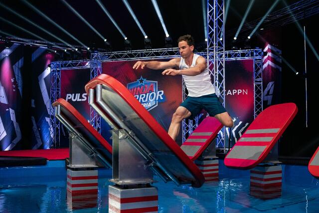 Der Pinkafelder kam bei "Ninja Warrior Austria" ins Halbfinale und verpasste den Finaleinzug nur knapp.